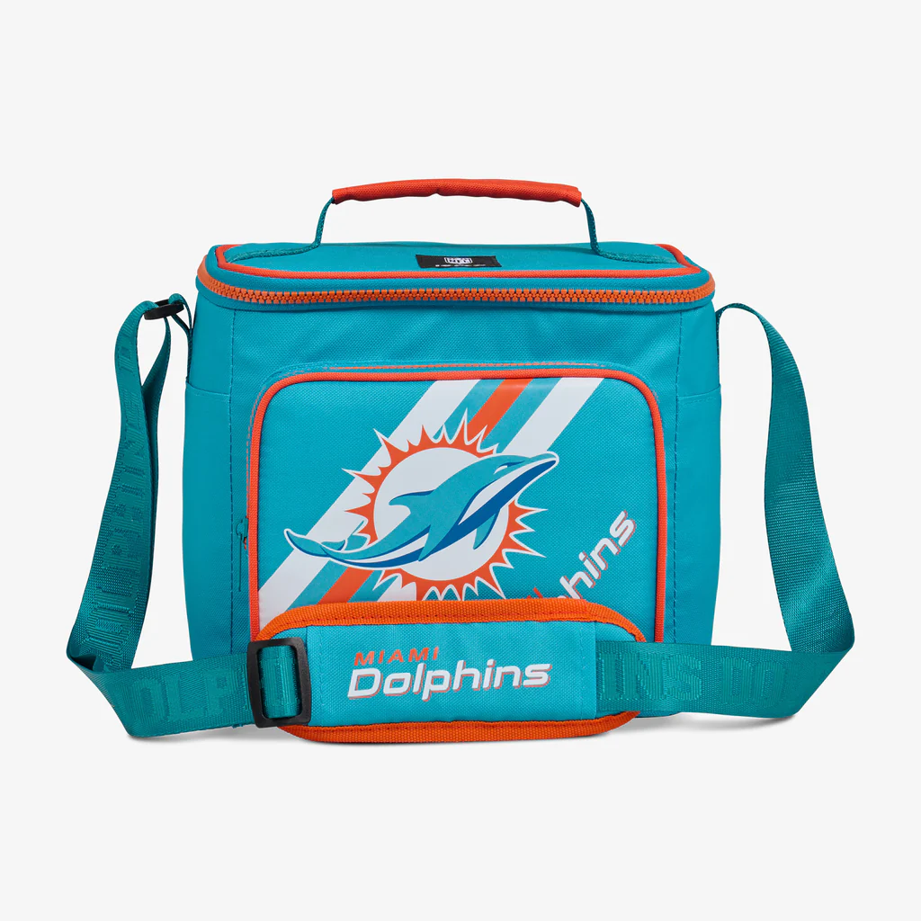 MIAMI DOLPHINS IGLOO SQUARE LUNCH COOLER BAG