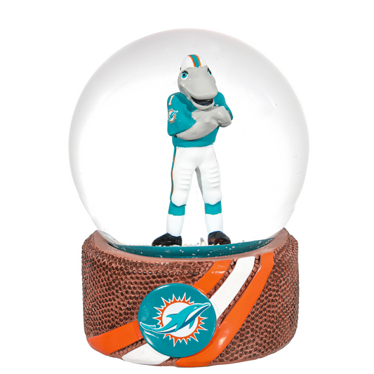 MIAMI DOLPHINS MASCOT WATER GLOBE