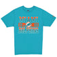 MIAMI DOLPHINS MEN'S SPORTS NIGHT T-SHIRT - AQUA