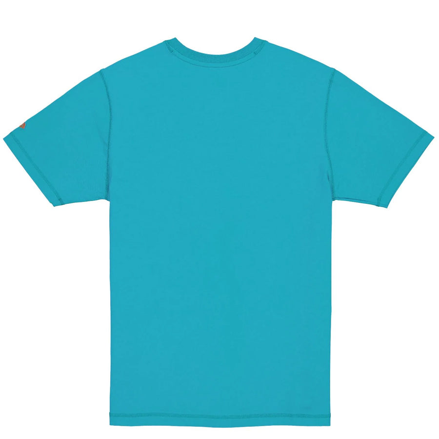 MIAMI DOLPHINS MEN'S SPORTS NIGHT T-SHIRT - AQUA