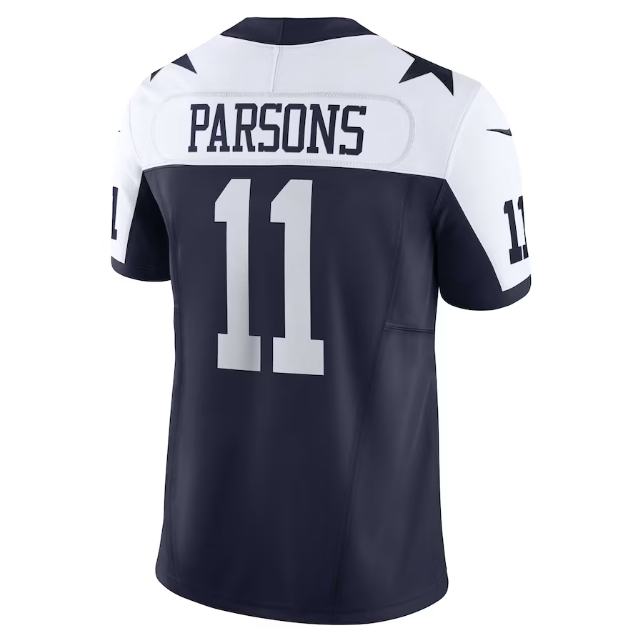 Micah Parsons Men's Dallas Cowboys Fuse Limited Jersey - Throwback TB / S