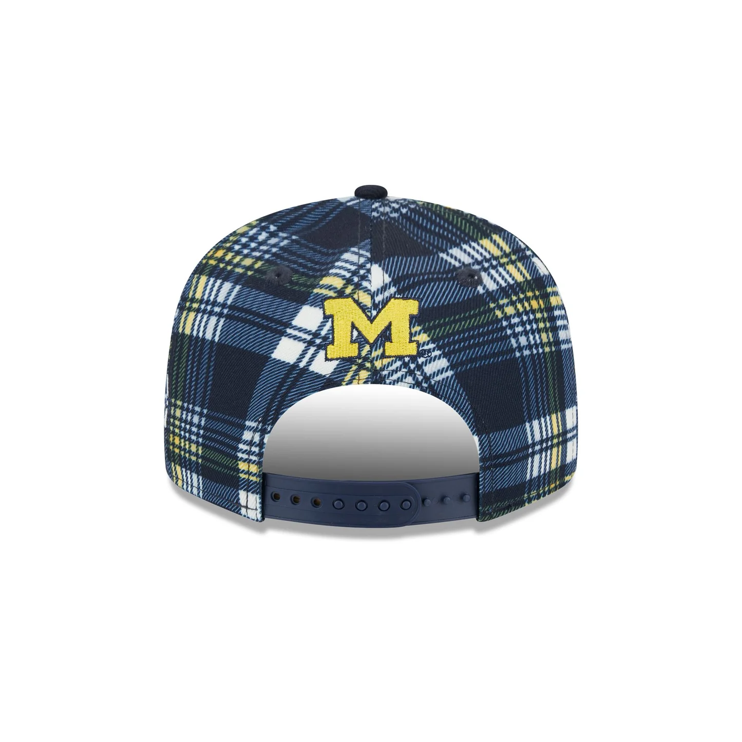 MICHIGAN WOLVERINES PLAID STATEMENT 9FIFTY SNAPBACK HAT