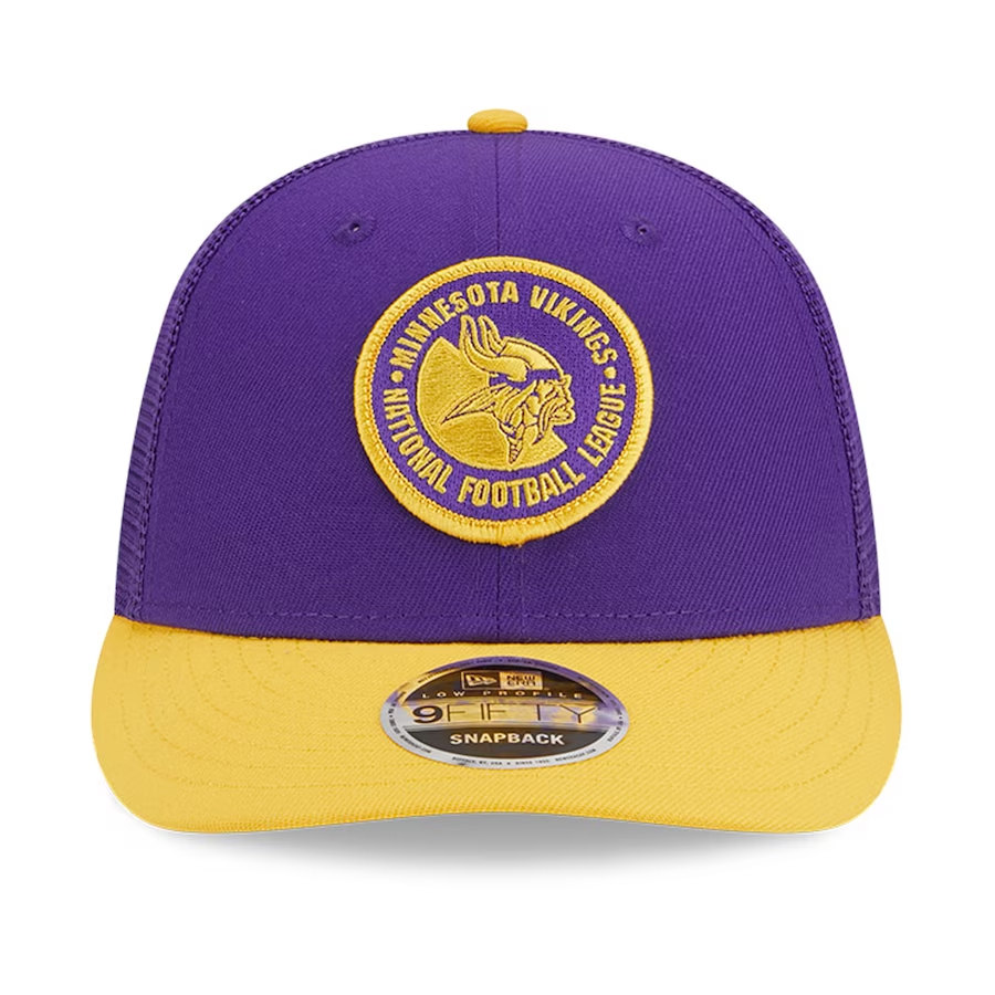 MINNESOTA VIKINGS 2023 SIDELINE LOW PROFILE 9FIFTY SNAPBACK HAT – JR'S  SPORTS