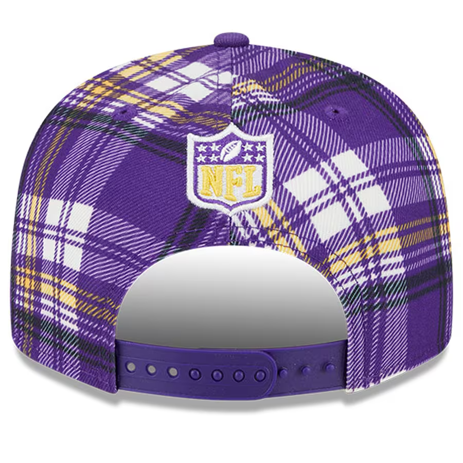 MINNESOTA VIKINGS 2024 NFL SIDELINE STATEMENT 9FIFTY SNAPBACK HAT - PURPLE