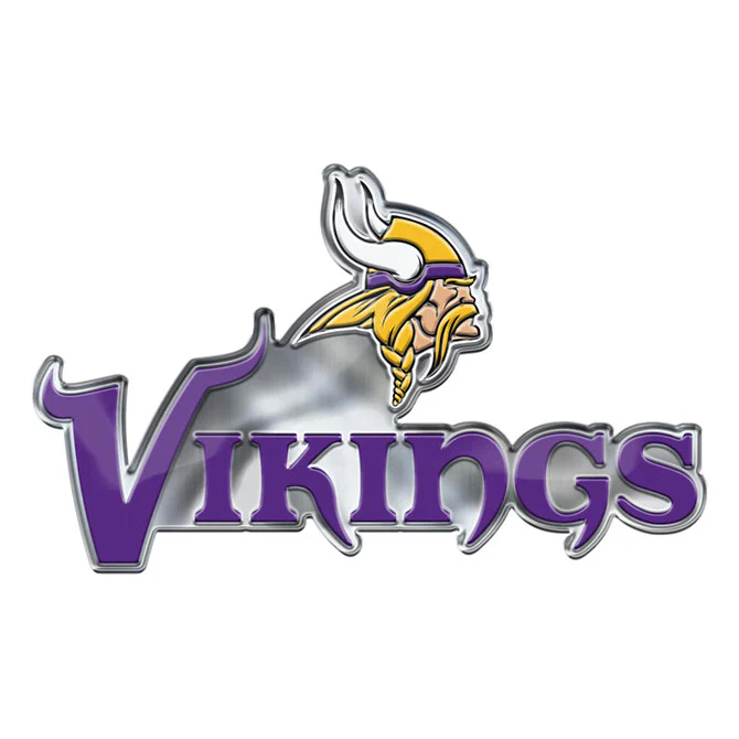 MINNESOTA VIKINGS AUTO EMBLEM COLOR ALTERNATE LOGO