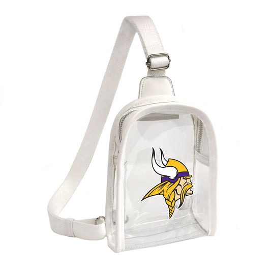 MINNESOTA VIKINGS CLEAR STADIUM MINI SLING BAG