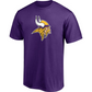 MINNESOTA VIKINGS JUSTIN JEFFERSON MEN'S PLAYER ICON NAME & NUMBER T-SHIRT