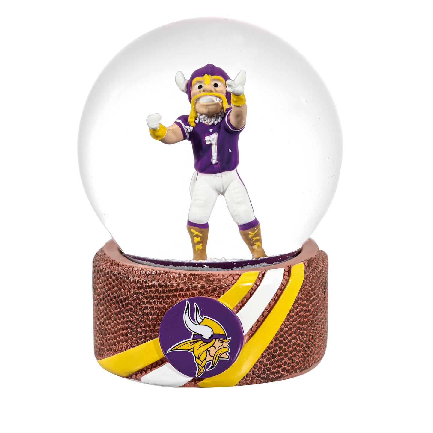 MINNESOTA VIKINGS MASCOT WATER GLOBE