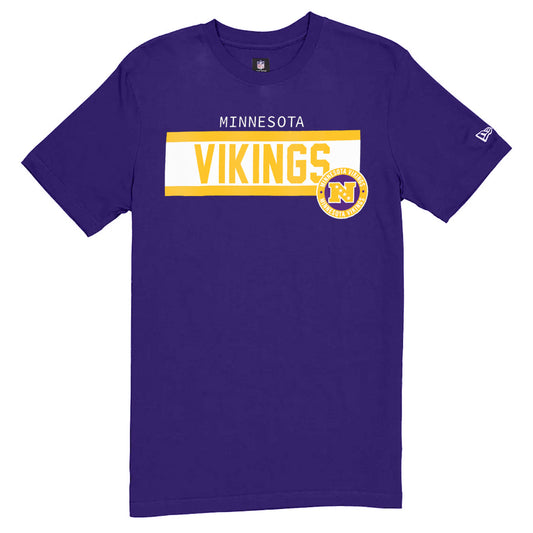 MINNESOTA VIKINGS MEN'S 2024 NFL SIDELINE 3RD DOWN T-SHIRT - PURPLE