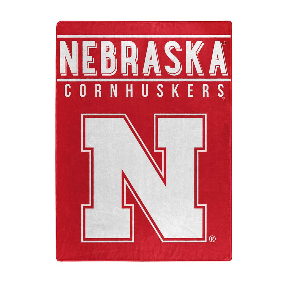 NEBRASKA CORNHUSKERS 60"X80" MANTA DE PRESTIGIO