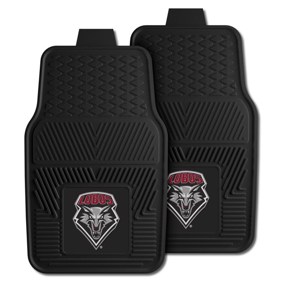 NEW MEXICO LOBOS VINYL CAR MAT SET