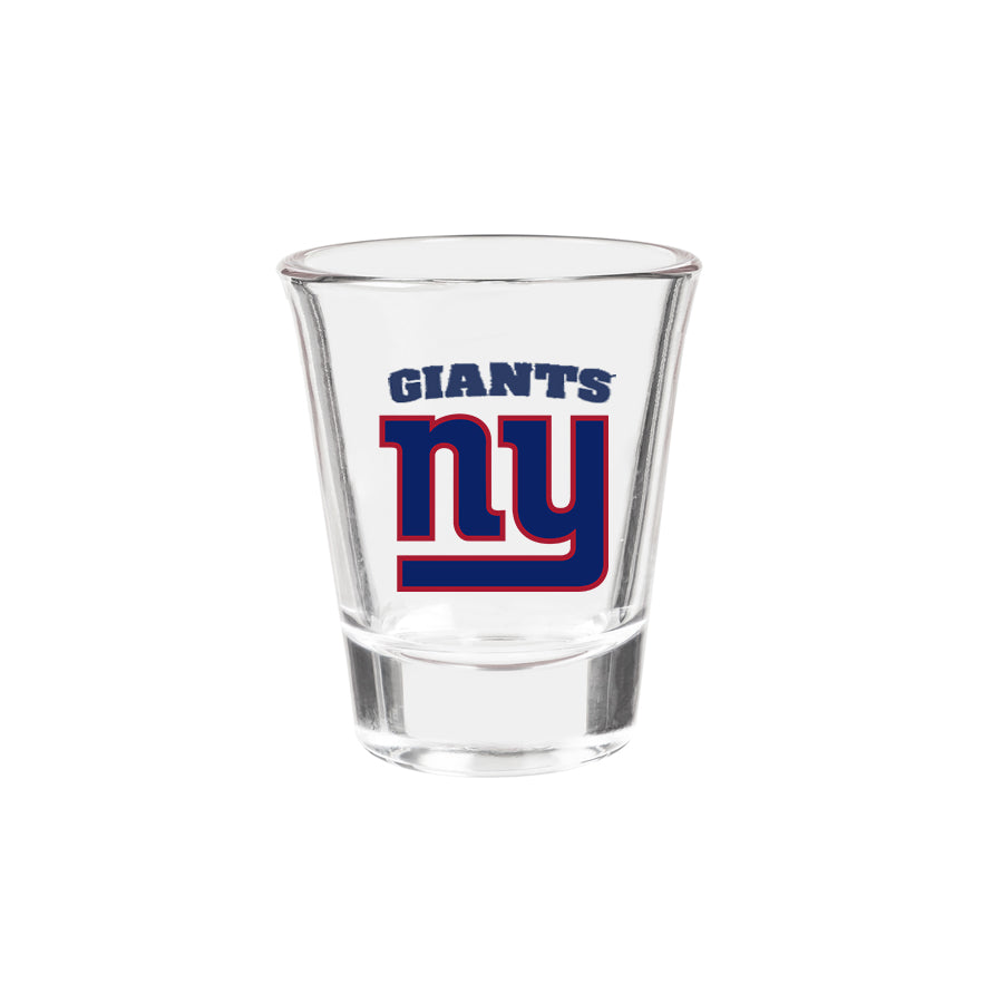 NEW YORK GIANTS 2 OZ. TEAM SHOT GLASS - GLASS