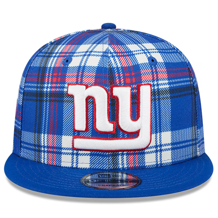 NEW YORK GIANTS 2024 NFL SIDELINE STATEMENT 9FIFTY SNAPBACK HAT - BLUE