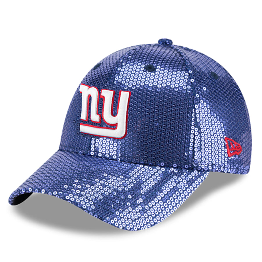 NEW YORK GIANTS WOMEN'S SEQUIN 9FORTY ADJUSTABLE HAT