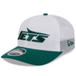 NEW YORK JETS 2024 NFL TRAINING CAMP 9SEVENTY STRETCH SNAP TRUCKER HAT - WHITE