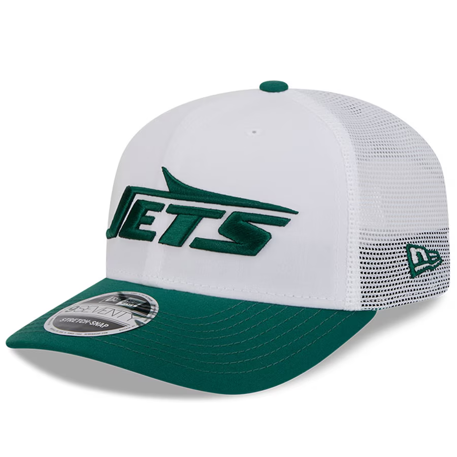 NEW YORK JETS 2024 NFL TRAINING CAMP 9SEVENTY STRETCH SNAP TRUCKER HAT