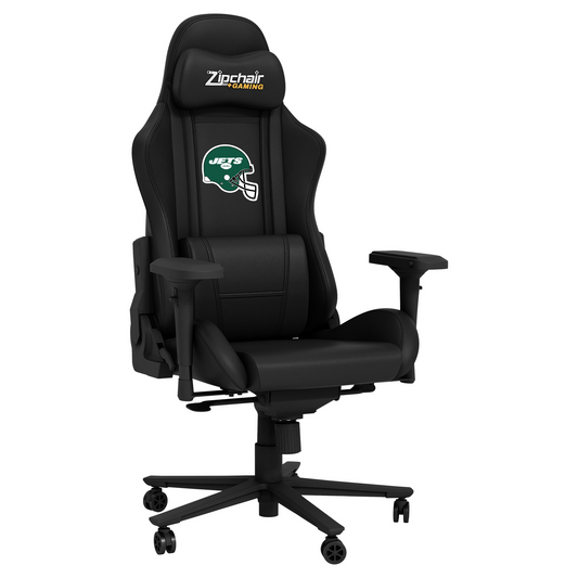 NEW YORK JETS  XPRESSION PRO GAMING CHAIR WITH HELMET LOGO