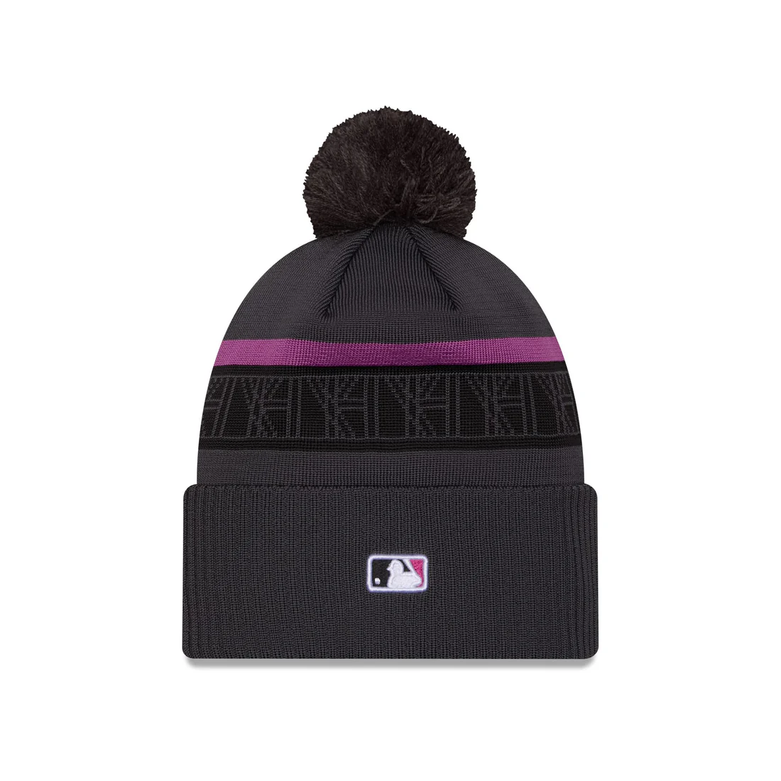 NEW YORK METS CITY CONNECT CUFFED KNIT BEANIE WITH POM JR S SPORTS