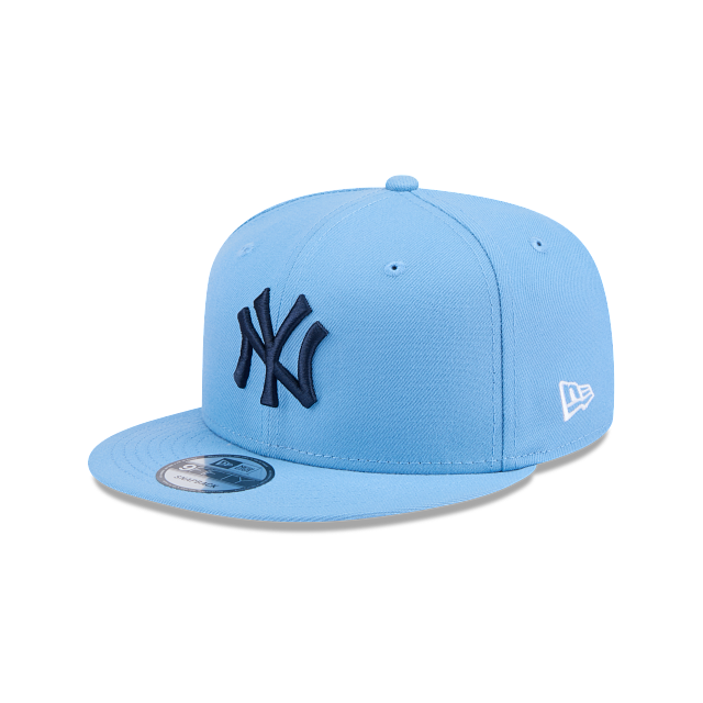 NEW YORK YANKEES EVERGREEN BASIC 9FIFTY SNAPBACK HAT - SKY