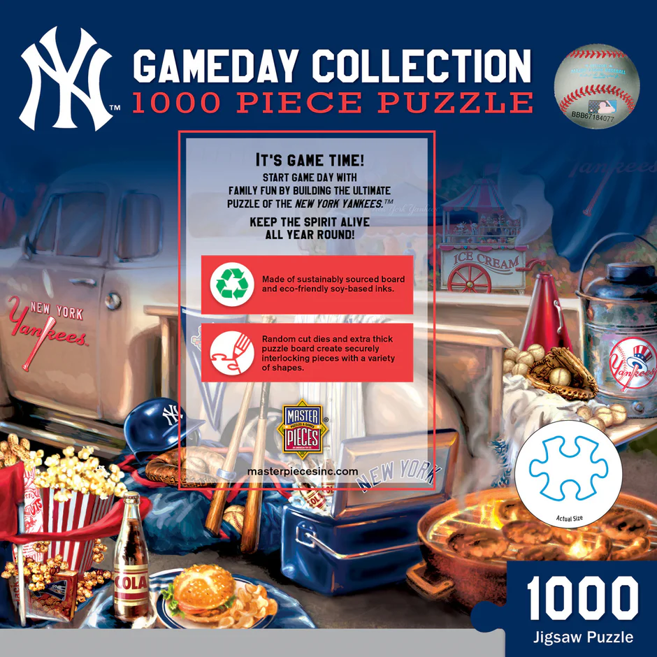 NEW YORK YANKEES GAMEDAY 1000 PIECE JIGSAW PUZZLE