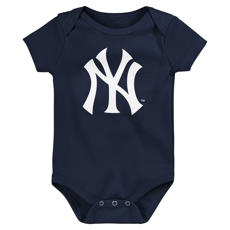 NEW YORK YANKEES INFANT 3-PIECE FAN PENNANT CREEPER SET