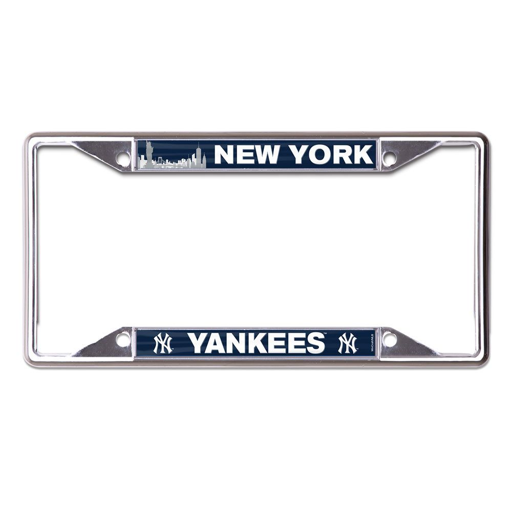 New York Yankees Laser License Plate Frame - City – Jr's Sports