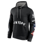 NEW YORK YANKEES MEN'S WILD WINNER PULLOVER HOODED SWEATSHIRT