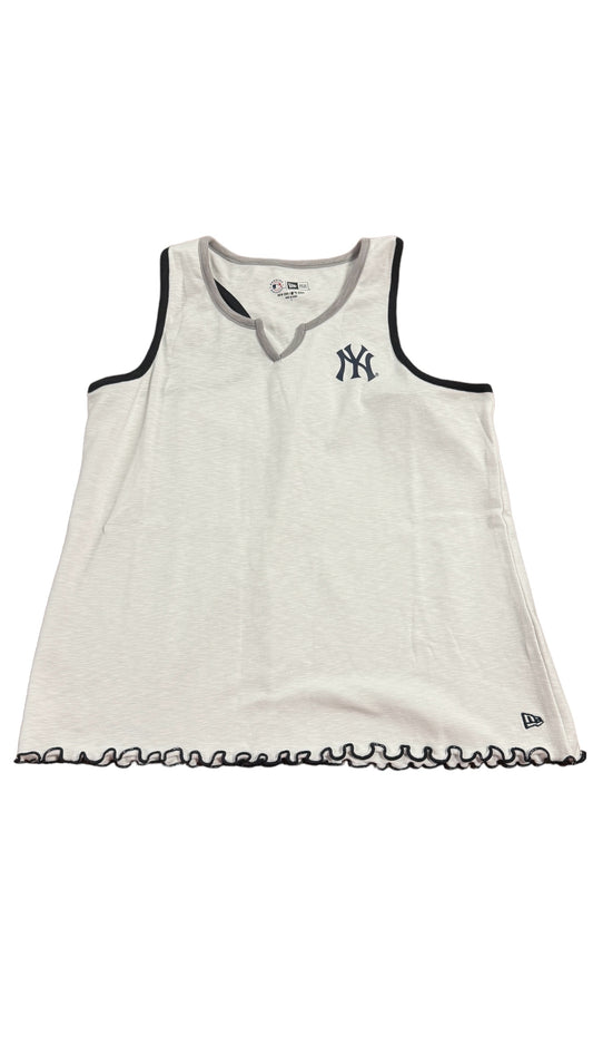 NEW YORK YANKEES WOMEN'S LETTUCE EDGE TANK TOP