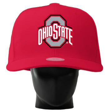 OHIO STATE BUCKEYES NOGGIN OVERSIZED HAT - RED