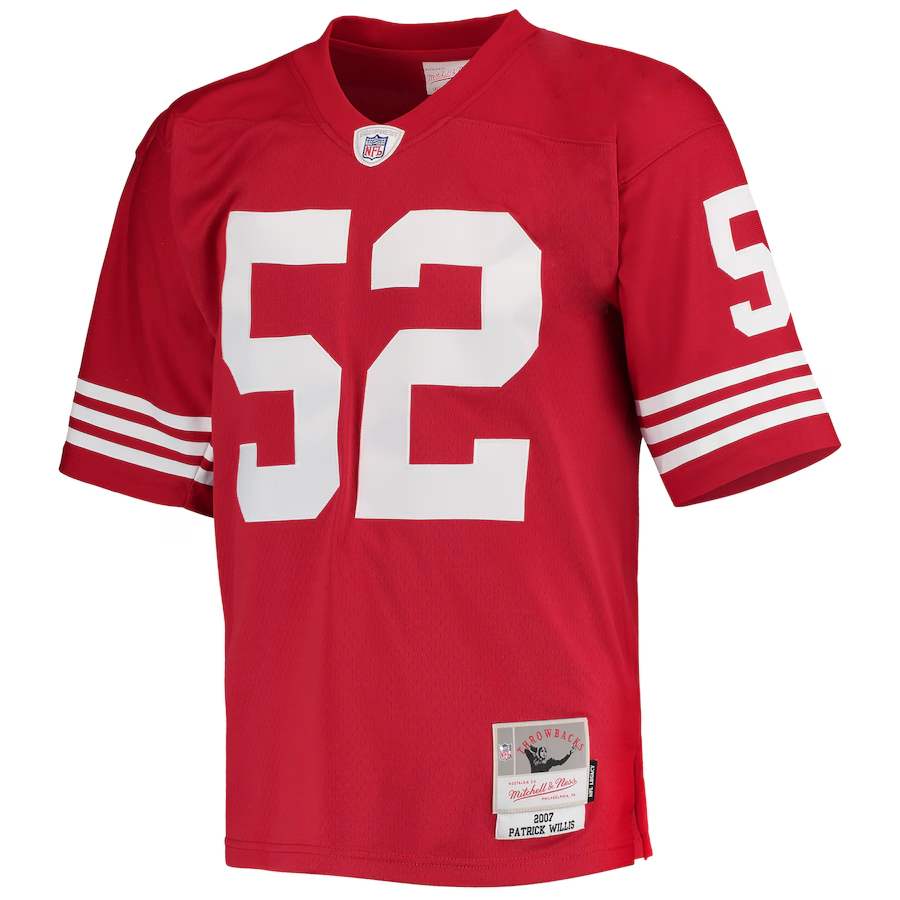 PATRICK WILLIS SAN FRANCISCO 49ERS MEN'S MITCHELL & NESS PREMIER JERSEY