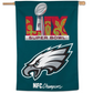 PHILADELPHIA EAGLES 2024 NFC CONFERENCE CHAMPIONS 1-SIDED 28"X 40" VERTICAL FLAG