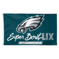 PHILADELPHIA EAGLES 2024 NFC CONFERENCE CHAMPIONS 3' X 5' DELUXE FLAG