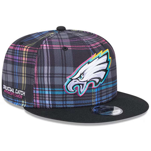 PHILADELPHIA EAGLES 2024 NFL CRUCIAL CATCH 9FIFTY SNAPBACK HAT