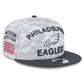 PHILADELPHIA EAGLES 2024 NFL SALUTE TO SERVICE 9FIFTY SNAPBACK HAT