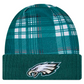 PHILADELPHIA EAGLES 2024 NFL SIDELINE STATEMENT CUFFED KNIT BEANIE - GREEN