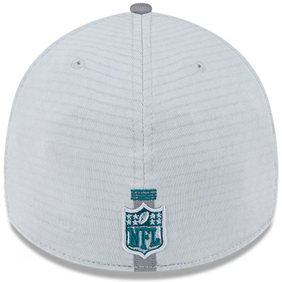 PHILADELPHIA EAGLES 2024 NFL TRAINING CAMP 39THIRTY FLEX FIT HAT - GRAY HEATHER