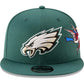 PHILADELPHIA EAGLES CITY ART 9FIFTY SNAPBACK - GREEN