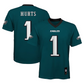 PHILADELPHIA EAGLES JALEN HURTS YOUTH MID TIER JERSEY - GREEN