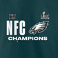 PHILADELPHIA EAGLES MEN'S 2024 NFC CONFERENCE CHAMPIONS HAIL MARY T-SHIRT