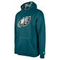 PHILADELPHIA EAGLES MEN'S 2024 NFL SIDELINE 3RD DOWN PLAID PULLOVER HOODED SWEATSHIRT