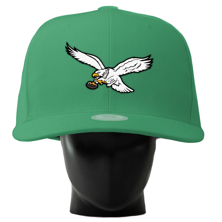 PHILADELPHIA EAGLES NOGGIN OVERSIZED HAT - THROWBACK KELLY GREEN