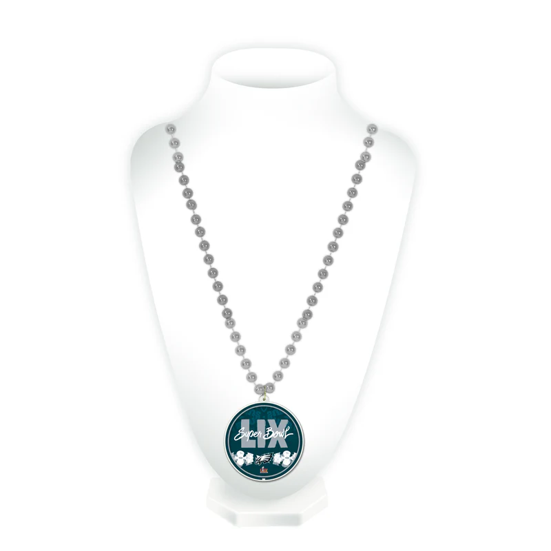 PHILADELPHIA EAGLES SUPER BOWL LIX BOUND MEDALLION BEADS