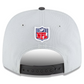 PHILADELPHIA EAGLES SUPER BOWL LIX CHAMPIONS LOCKER ROOM 9SEVENTY SNAPBACK HAT - GRAY/CHARCOAL