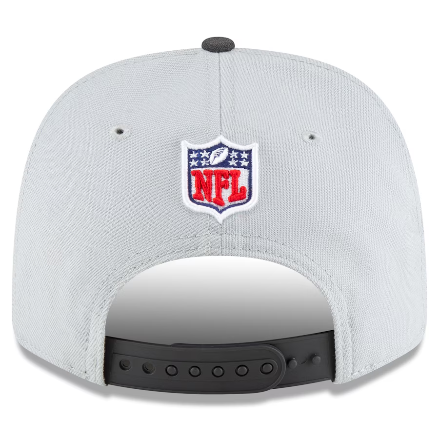 PHILADELPHIA EAGLES SUPER BOWL LIX CHAMPIONS LOCKER ROOM 9SEVENTY SNAPBACK HAT - GRAY/CHARCOAL