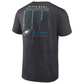 PHILADELPHIA EAGLES SUPER BOWL LIX CHAMPIONS MEN'S BEST TEAMMATES ROSTER T-SHIRT - CHARCOAL