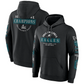 PHILADELPHIA EAGLES SUPER BOWL LIX CHAMPIONS MEN'S FOUR PIECE PULLOVER HOODED SWEATSHIRT - BLACK