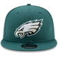 PHILADELPHIA EAGLES SUPER BOWL LIX SIDE PATCH 9FIFTY SNAPBACK HAT- BLACK