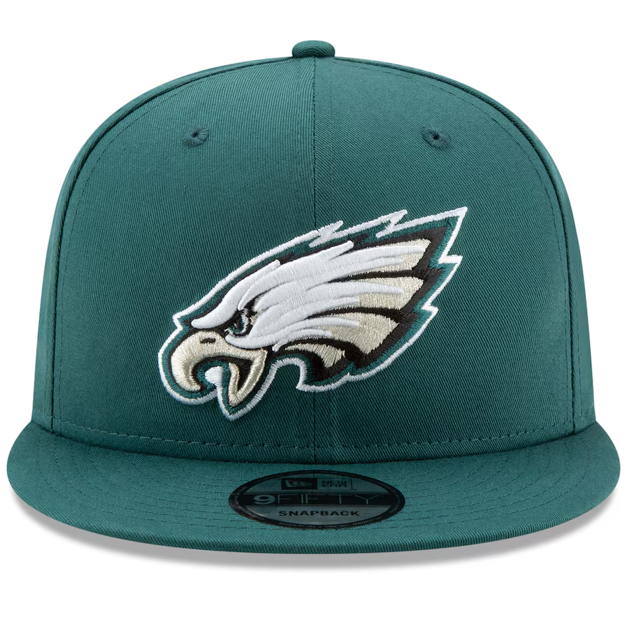 PHILADELPHIA EAGLES SUPER BOWL LIX SIDE PATCH 9FIFTY SNAPBACK HAT- BLACK