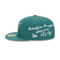 PHILADELPHIA EAGLES TEAM VERBIAGE 59FIFTY FITTED HAT - GREEN