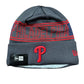 PHILADELPHIA PHILLIES CLUBHOUSE CUFFED SPORT KNIT - GRAPHITE